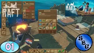 RAFT - Solo Adventure! I Let's Set Sail! I Ep. 01 I Live Stream