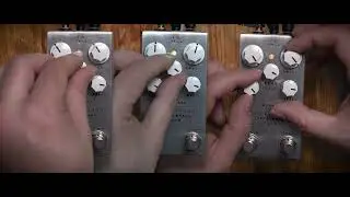 DEMEDASH Stutterbug Helicopter Fuzz on Keys, Bass and Drums