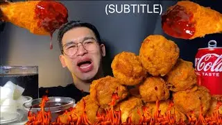 ASMR 미쳤다 매워 속았다 불닭보다 맵다 맵소킹치킨 먹방 BHC KOREAN BEST TOP CRAZY CHICKEN MUKBANG EATING SHOW