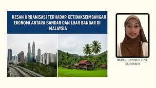 IMPAK URBANISASI BAGI KETIDAKSEIMBANGAN EKONOMI ANTARA BANDAR DAN LUAR BANDSR