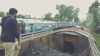 Garratt Locomotive ( Steam Engine) Test Run At South Eastern Railway Work Shop Kharagpur On 04/09/18