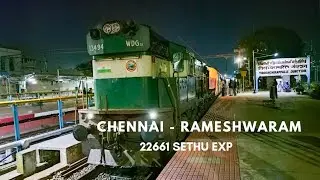 Chennai To Rameshwaram Journey : 22661 Sethu Express