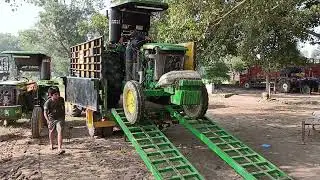 Gilli Nain Tractor loading in trolley | Harrow Competition king 👑
