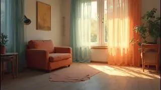 Quiet Home Afternoon ☀️ | Calm Indoor Ambience for Focus & Mental Rest (4K)