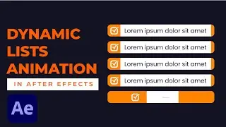 Animate Dynamic Lists in After Effects: Tips & Tricks