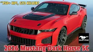 Screaming V8! | 2026 Mustang Dark Horse SC: Ford&rsquo;s Most Dangerous Car!