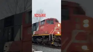 CN L531 with an Sd70m-2 leader! #railtrack #railroad #railway #train #railfan