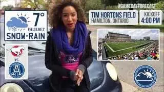Argos Game Day Forecast for October 17, 2015