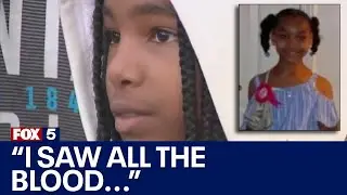Little girl has nightmares after sister next to her killed by stray bullet