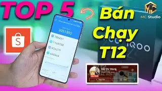 Top 5 điện thoại bán chạy shopee tháng 12.2025: iQoo chỉ nằm ở Top 2
