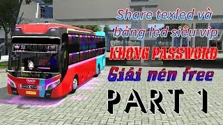 Share texled và bảng led vip cho Bussid v4.1.2 | BUSSID V4.1.2 | Kend Gaming 