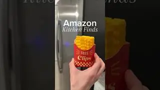🍟 Cutest kitchen hack alert!Keep your snacks fresh with these fries-inspired bag clips 😍