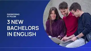 Three new Bachelors taught in English