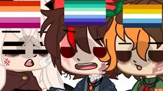 The Lesbian-Gay-Aroace argument || Outsiders SMP || Fruit Trio!!! :D