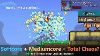 When Softcore is too boring, and Mediumcore is too harsh in Terraria ─ Use Soft Mediumcore!