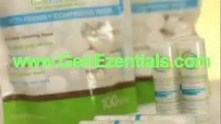 GenEzentials Eco-Friendly Dry Magic Tissue Compressed Coin Tissue Wipes