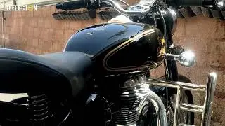 ReflectOn Automotive- Royal Enfield Red Painting and Detailing.