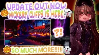 🎃ОБНОВЛЕНИЕ УЖЕ ВЫШЛО🔮 НОВЫЕ КОНФЕТЫ И 🤩ПЛЕТЁНЫЕ СКАЛЫ🍬 | Royale High