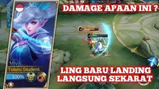 TUTORIAL MIYA TIKTOK MELAWAN HYPER LING - BUILD MIYA TERSAKIT 2022 - TOP GLOBAL