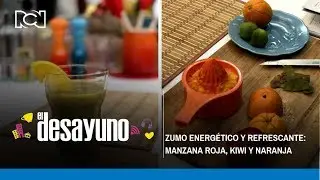 El Desayuno | Zumo energ&eacute;tico y refrescante de manzana roja, kiwi y naranja