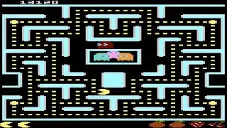 ATARI 7800 Dual Pac Man By Bob DeCrescenzo v 3 In 2005 REPLAYED PD MS PACMAN SOME STAGES ELEMENTS