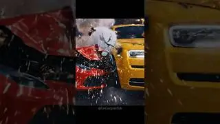 &ldquo;Rolls-Royce Phantom vs Ferrari Crash | Luxury Durability Test in Los Angeles 💥🇺🇸a&rdquo;