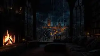 New Year 2026 Rain Relaxation 🌧️  Fall Asleep Instantly ★ Anxiety Relief, Soothing Castle Rain