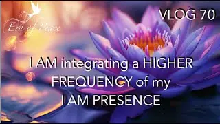 Vlog 70 * I AM INTEGRATING A HIGHER FREQUENCY OF MY I AM PRESENCE