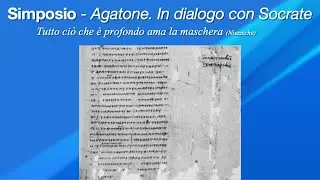 Angeli in-Fedeli | Platone – Simposio • Agatone. In dialogo con Socrate | a cura di Angelo Croci
