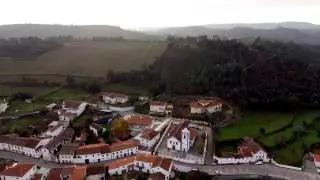 Vista a&eacute;rea de Foz de Arouce - Lous&atilde; 4k