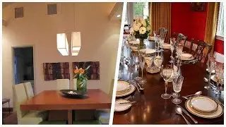 75 Red Floor Dining Room Design Ideas You'll Love 🎀