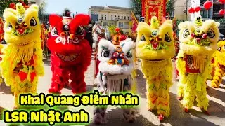 Múa Lân Khai Quang Điểm Nhãn Lân Sư Rồng 2026 đoàn LSR Nhật Anh Đường cúng Chùa Bà Chợ Lớn