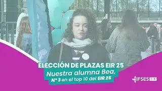 Conoce a nuestra alumna Bea, N&ordm; 3 en el top 10 del EIR 25. 🏆💛