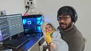 Work From Home With My Baby Kanha❤️ Software Engineer Vlogs😅