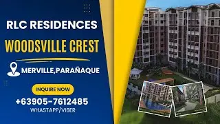 Resort-Type Condo in Merville,Para&ntilde;aque near NAIA I Woodsville Crest