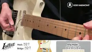 Guitar Pickup Comparison. Lollar TL Vintage Style. (with Pick) - ピックアップ弾き比べ