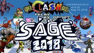 Super Clash Bros (SAGE 2018) (fan game)