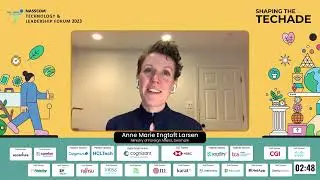 NTLF 2023 | Keynote on Is Tech a Threat to Democracy? | Anne Marie Engtoft Larsen | nasscom