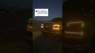 Alpharex headlights on my 2006 lbz duramax #duramax #lbz #alpharexheadlights