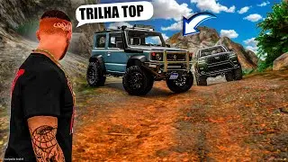 GTA 5 - VIDA REAL | MEU AMIGO ME CHAMOU PRA FAZER TRILHA NA LAMA *Deu ruim*  - #579
