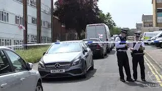 1 July 21. Murder Scene Images. Fatal Stabbing Incident. Bracken Avenue, Croydon, CR0.