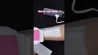 Part 7 | Roll-on wax heater ✨ | @shurthikartistry  | ☎️ 9940960351 | #salem #waxing #waxheater