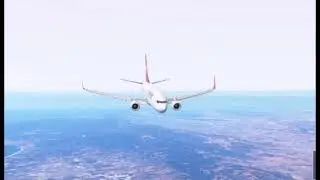 Turkish airlines flight 1951 - Crash animation