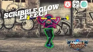 Mobile Legends Scribble Glow Effect Tutorial |Kinemaster |Alight |Flipaclip