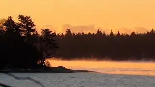 Arctic Sea Smoke in Maine