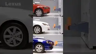 Epic 2000s Crash Test: Lexus vs Volvo vs Mitsubishi - Who Survives?