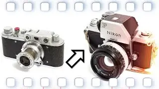 Messsucherkamera in Spiegelreflexkamera verwandeln 🎞 Flanell, Kameras & Film