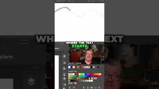 Illustrator Text Trick: Master the Middle Bar for Perfect Control! #shorts