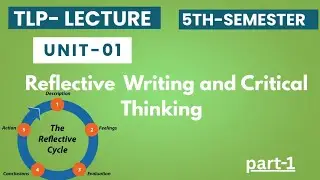 Reflective Writing & Critical Thinking||Unit-1||Part-1||TLP||Bsn 5th semester||In Urdu/English