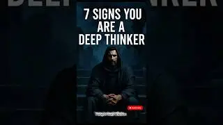 7 Signs You Are a Deep Thinker